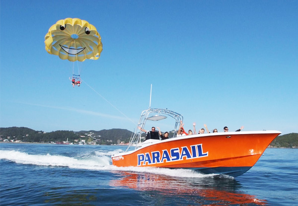 $69 for a Parasail Flight in Paihia or $115 for a Tandem Parasail Flight for Two People