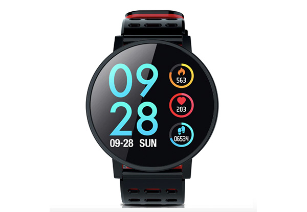 Touch Screen Smartwatch & Fitness Activity Tracker - Two Colours Available