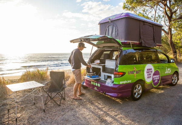 20% Off JUCY Champ Campervan in Queensland, Australia