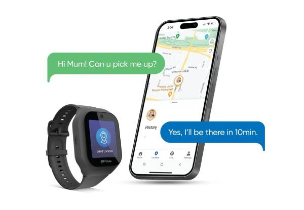 Pixbee Pro Kids 4G Video Smart Watch With GPS Tracking Black