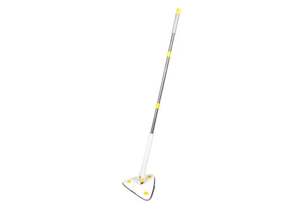 Cleanflo Adjustable Cleaning Mop - Available in Two Colours & Option for Extra Pads