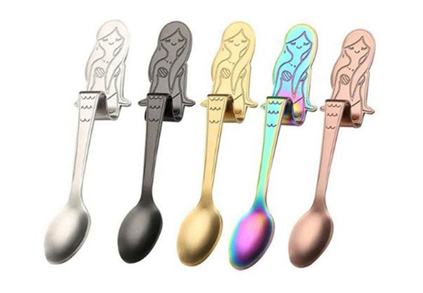 Mermaid Spoons Set - Five, 10 or 20-Piece Sets Available with Free Delivery