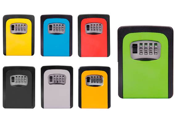 Spare Key Safe Box - Seven Colours Available