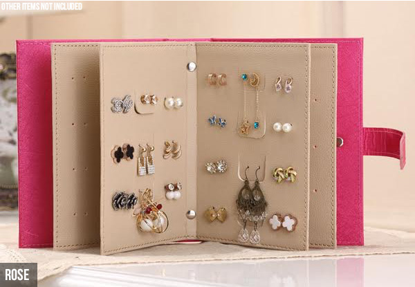 Stud Earring Collection Book - Four Colours Available