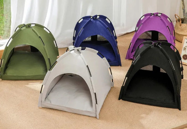 Water-Resistant Pet Tent - Five Colours Available