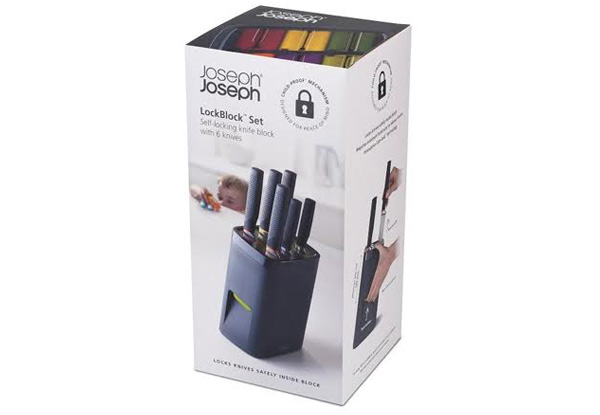 Joseph Joseph Lock Block Knife Set