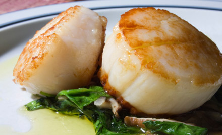 $65 for a Five-Course Scallop Degustation & Five Wine Matches