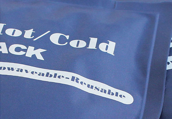 Two Reusable Hot or Cold Gel Packs