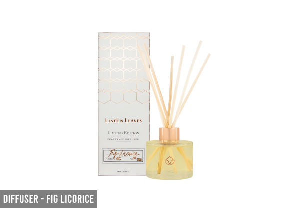 Linden Leaves Candle & Diffuser Range - Seven Options Available