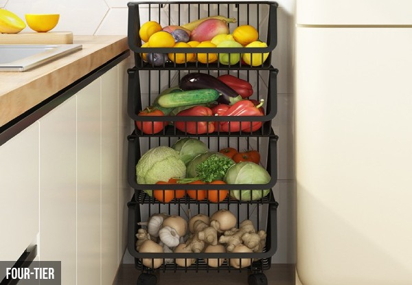 Steel Kitchen Storage Rack - Two Sizes Available