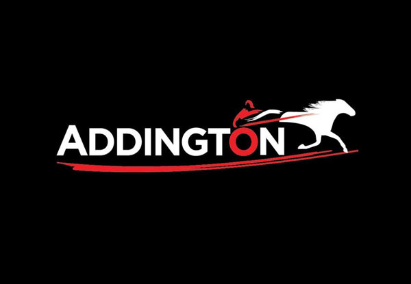 Addington Raceway - Back on Track incl. Drink on Arrival, Racebook, Buffet Meal & $5 Betting Voucher - Options for up to Six People