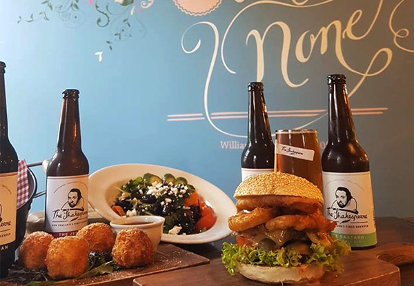 $40 Food & Beverage Voucher towards The Shakespeare Hotel & Brewery
