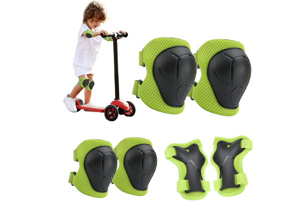 Six-Piece Kids Protective Gear Set - Three Colours Available