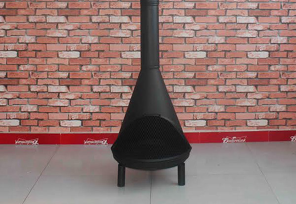 Tall Outdoor Fireplace 215cm Grabone Nz