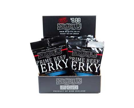 $21 for Six Packets of 35g Prime Beef Jerky - Available in Four Flavours