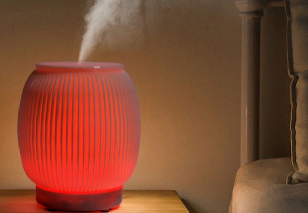 USB Powered Essential Oil Diffuser Night Light - Available in Two Options