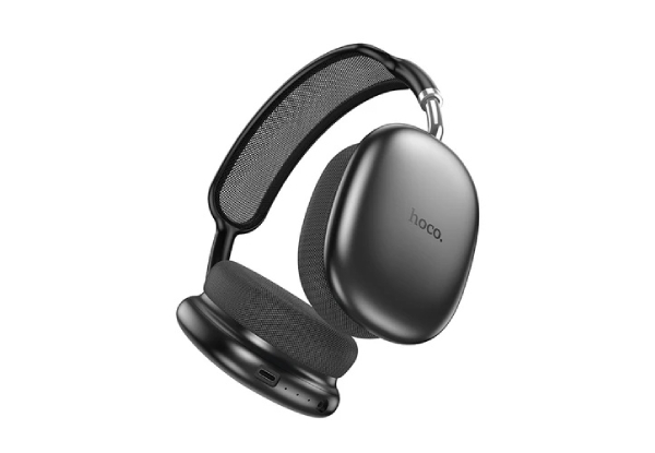 Hoco Premium Bluetooth Headphones w/ ANC Noise Cancelling Black