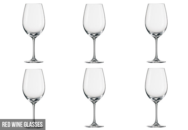 Schott Zwiesel Ivento Glasses Range - Set of Six with Five Styles Available