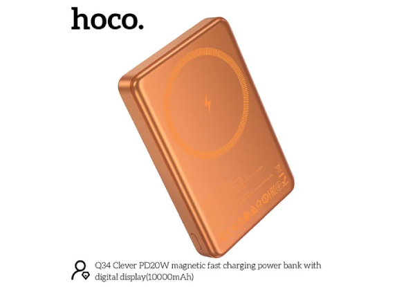 Hoco 10000mAh Magnetic Wireless Super Fast PowerBank
