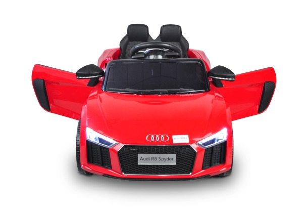 Kids Red Audi R8 Electric Ride-On Car