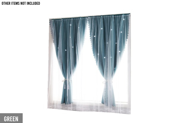 Gauze Curtains - Four Colours Available - Option for Two