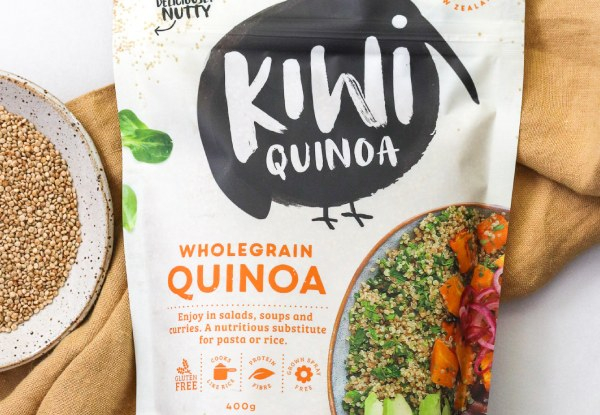 400g Pouch Kiwi Quinoa Wholegrain Quinoa - Option for Three-Pack or 4kg