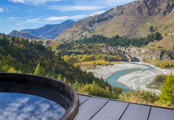 Per Person Twin-Share, 2 Night Queenstown Getaway in 4 Star Accommodation incl. 60-Minute Onsen Hot Pool - Option for 3 Nights - Options for Departure from Auckland, Wellington or Christchurch - Valid from 15th of October 2024