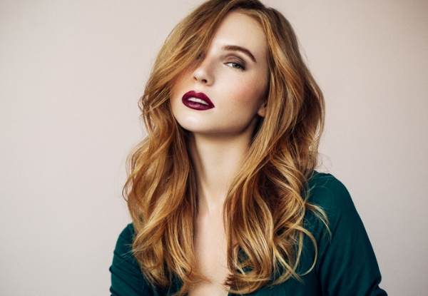Cut, Blow Wave & In-Salon Treatment - Options for Collar Length or Shoulder Length Hair