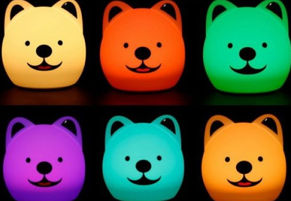 Kids Colour-Changing Bedroom Night Light with Free Delivery