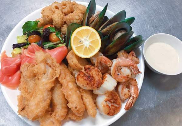 Seafood Platter to Share for Two People - Valid for Lunch & Dinner