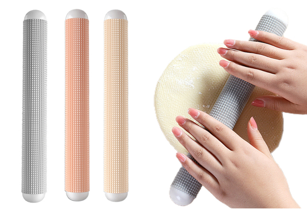 Two-Pack Embossed Exhaust Rolling Pin - Two Colours Available