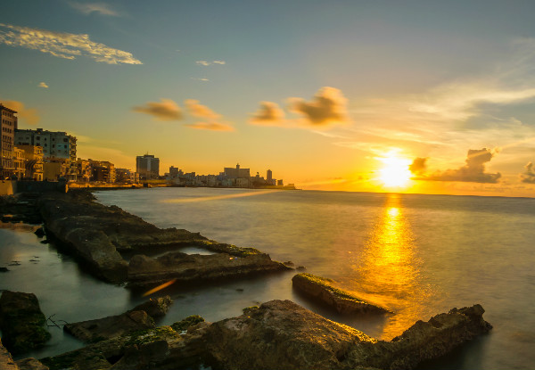 Per-Person, Twin-Share Nine-Night Escape to Cuba incl. Sightseeing, Salsa Dancing, Tropicana Cabaret Show & More