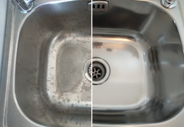 Professional Domestic Stainless Steel Restoration Package - Options for Kitchen Sink, Laundry Tub, & Bathroom Chrome Polishing