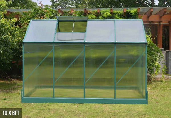 Large Greenhouse with Base Frame - Two Sizes Available