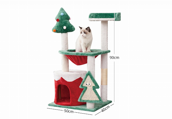 Christmas 90cm Cat Tree