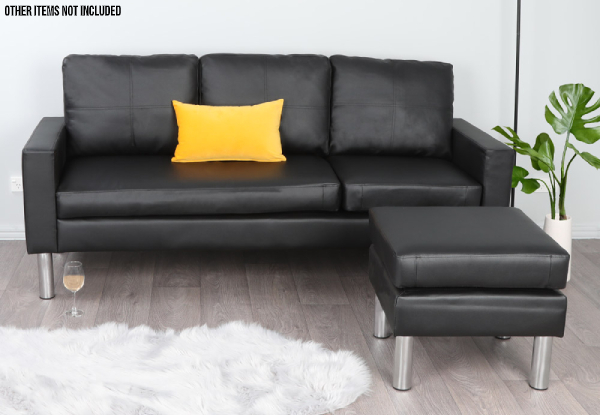 Three-Seater Sofa with Chaise