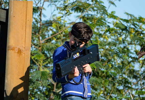 One-Hour Outdoor Combat Laser Tag Pass for One Person