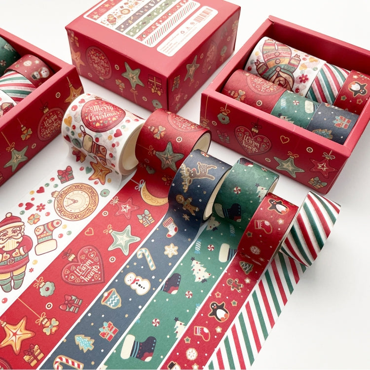 Christmas Paper Decorative Tape Set