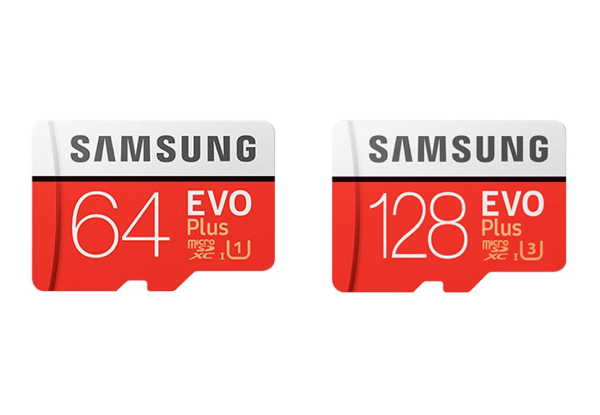 Samsung Evo Plus Micro SD - Options for 64GB or 128GB