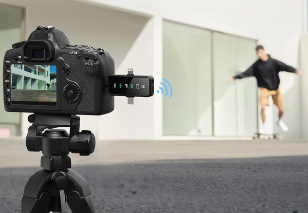 Three-in-One Professional Wireless Lavalier Microphone