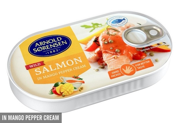 36-Pack of 200g Arnold Sorensen Wild Salmon - Two Flavours Available