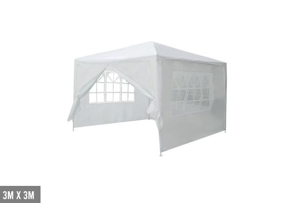 Outdoor Gazebo with Removable Walls - Four Options Available