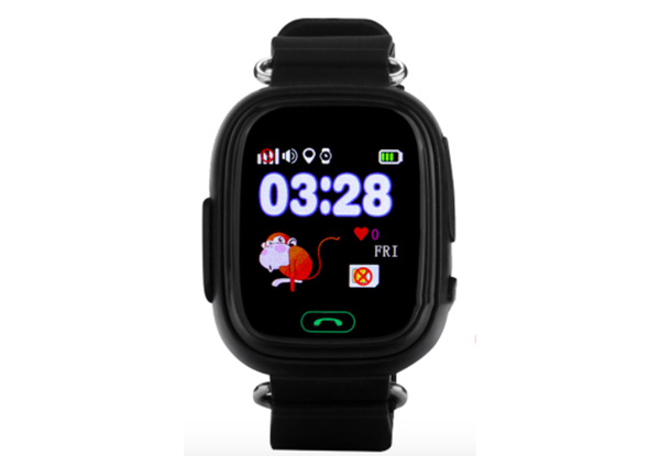 Kids Smartwatch with SOS Monitoring, GPS & WiFi Positioning - Two Colours Available