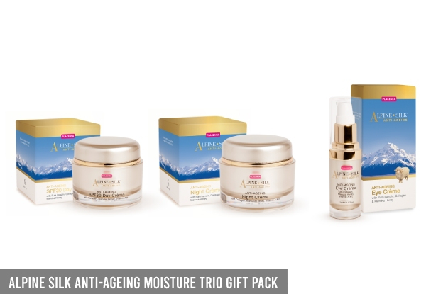 Alpine Silk Anti-Ageing Skin Range - Five Options Available