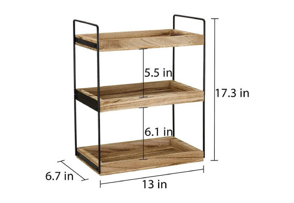 Three-Tier Bathroom Counter Organiser