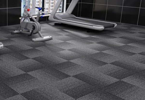 20-Piece Carpet Tiles - Six Colours Available