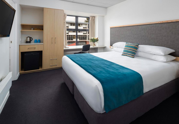 One-Night Weekend Wellington Stay for Two People at The Thorndon Hotel by Rydges incl. Breakfast Per-Person, WiFi & Late Check Out - Options for Two or Three Nights - Valid Friday to Sunday