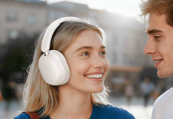 ProBeats ANC Noise Cancelling White Headphones