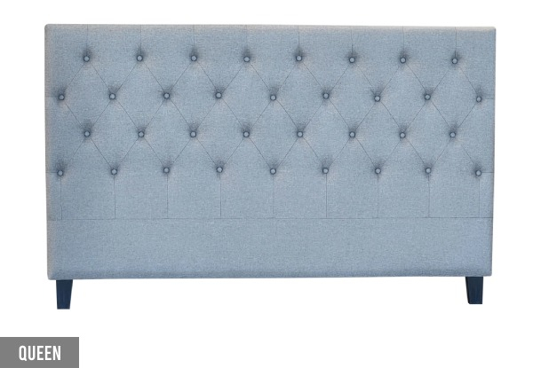 Kelly Button Style Headboard - Available in Two Colours & Two Sizes