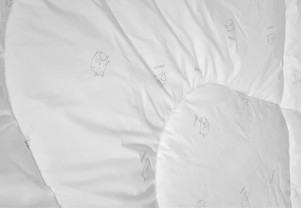 NZ Made Luxury Spring 400GSM Wool Duvet - Five Sizes Available